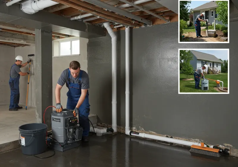 Basement Waterproofing and Flood Prevention process in Saint Clair County, AL